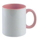 Cargar imagen en el visor de la galería, Taza 11oz con Asa e Interior de Color para Sublimación