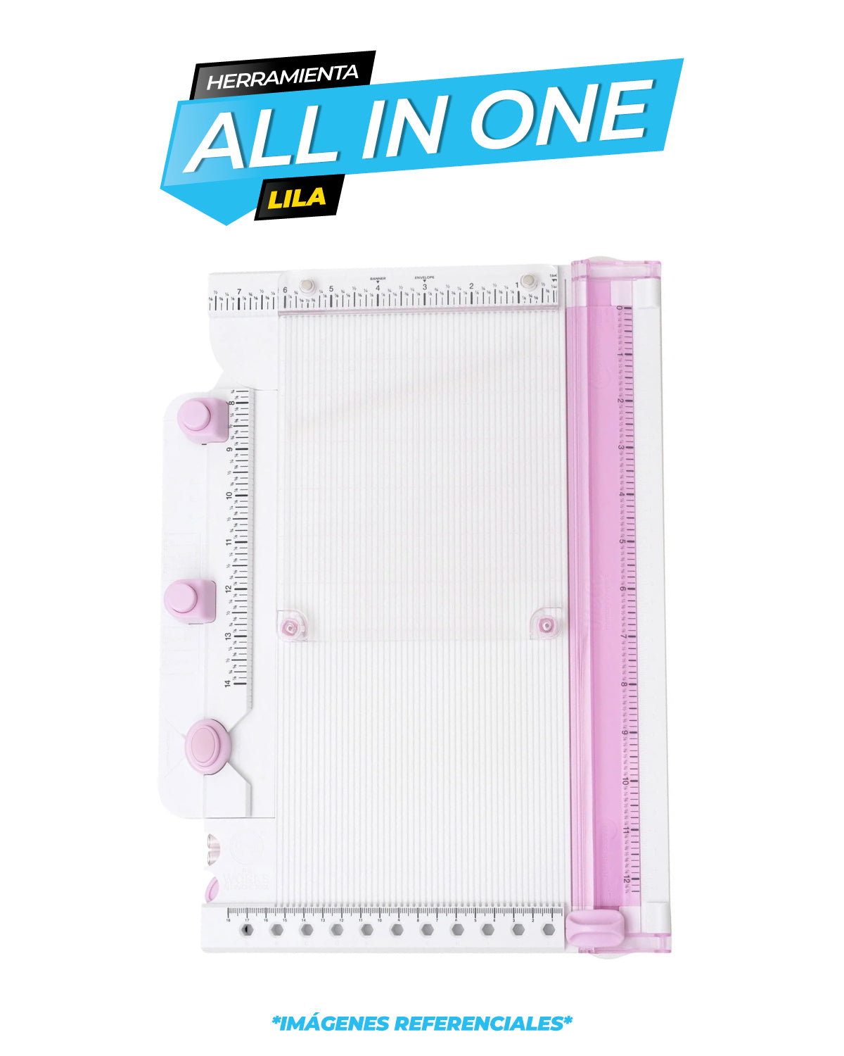 We R Memory Keepers The Works All-In-One Tool / Turquesa - Lila