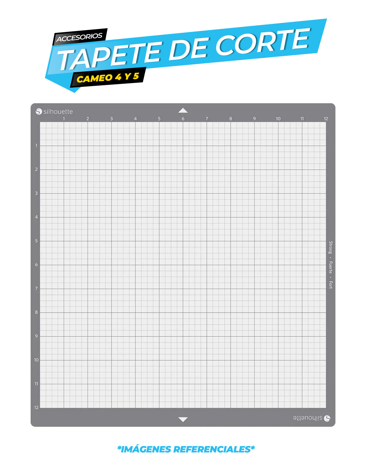 Mat de Corte Strong para Cameo 30cm x 30cm / SILHOUETTE