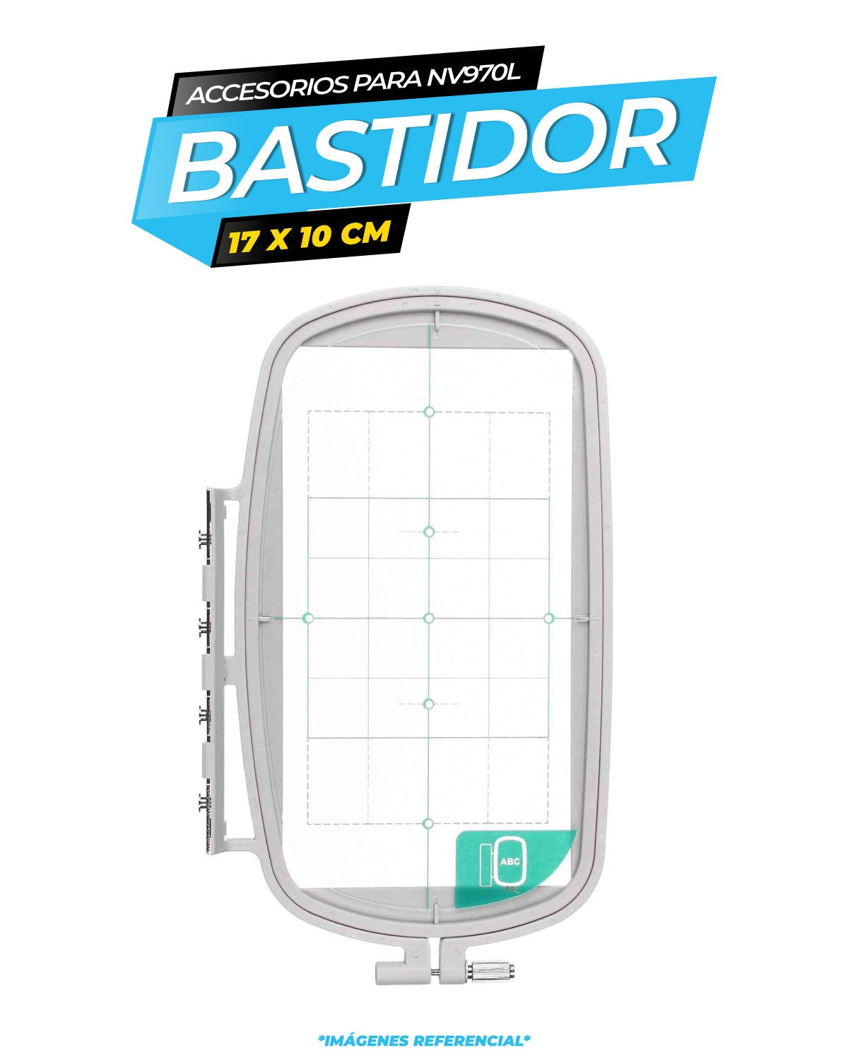 Bastidor Grande - 17cm x 10cm - NV970DL (SA434) / BROTHER