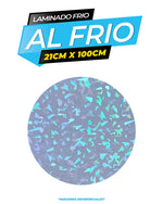 Cargar imagen en el visor de la galería, Laminado frio holográfico Modelos Varios / 21CM X100CM
