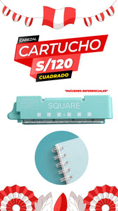 WR - CI - CARTUCHO PERFORADO CUADRADO