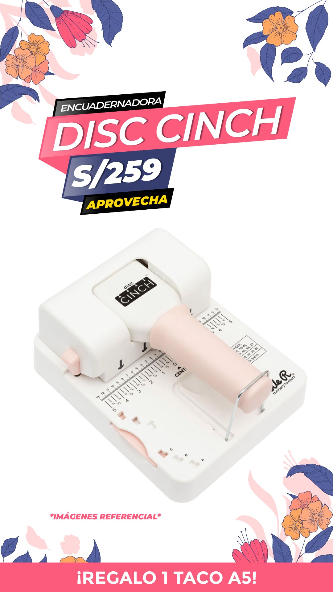 Disc Cinch Book Binding Machine / We R Makers
