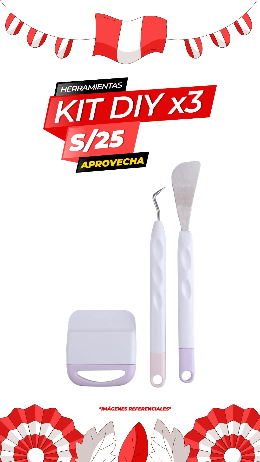 Kit de herramientas - 3 piezas / ALT