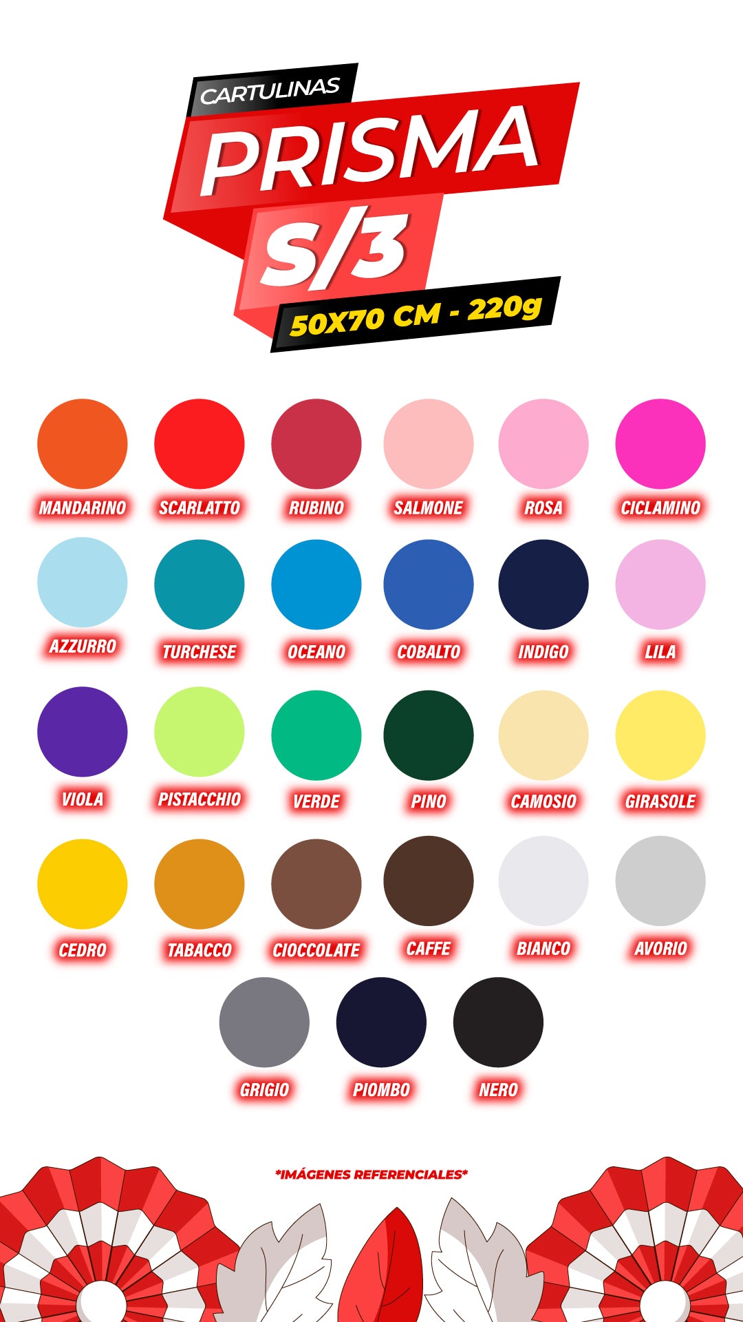 CARTULINA PRISMA 220G