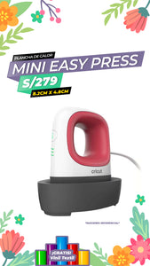 PLANCHA EASYPRESS MINI FRAMBUESA  / CRICUT