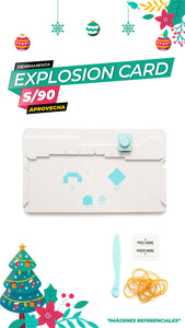 We R Memory Keepers Explosion Card Punch Board