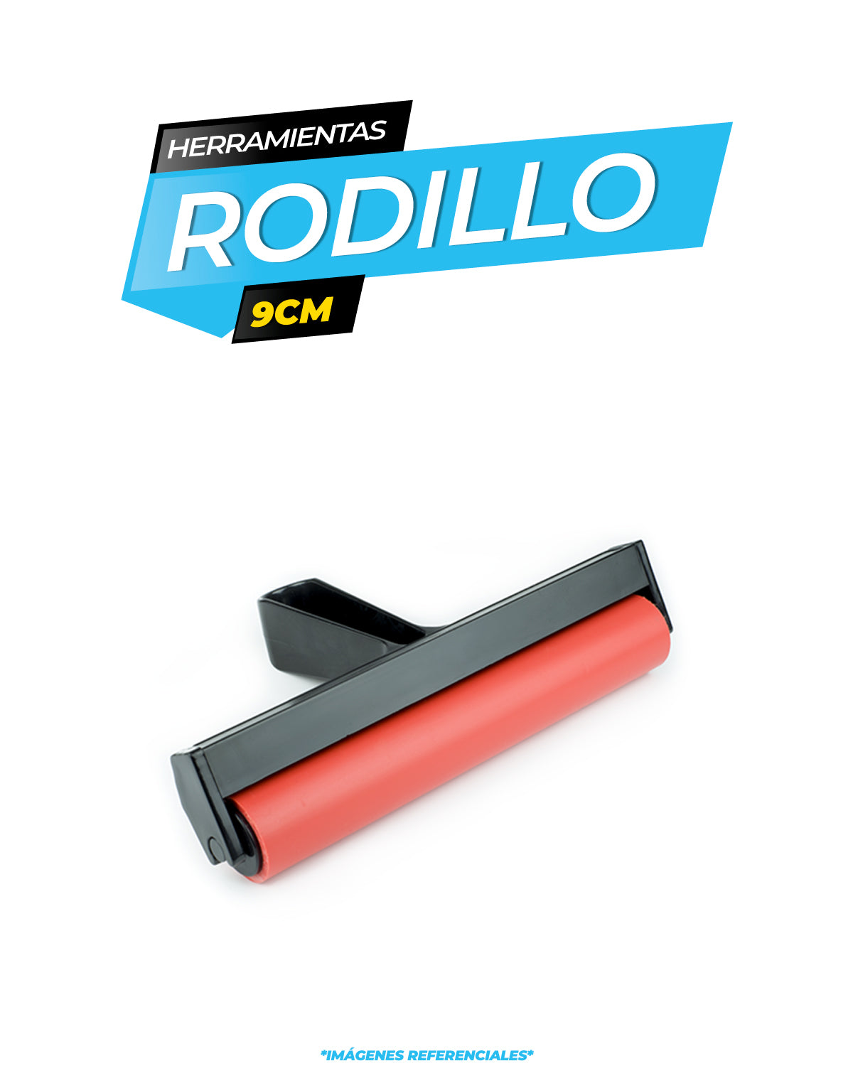 Rodillo de Goma / 9cm