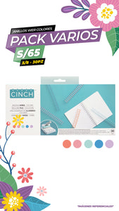 We R Memory Keepers Cinch Binding Wires 0.625" 30/Pkg - Color