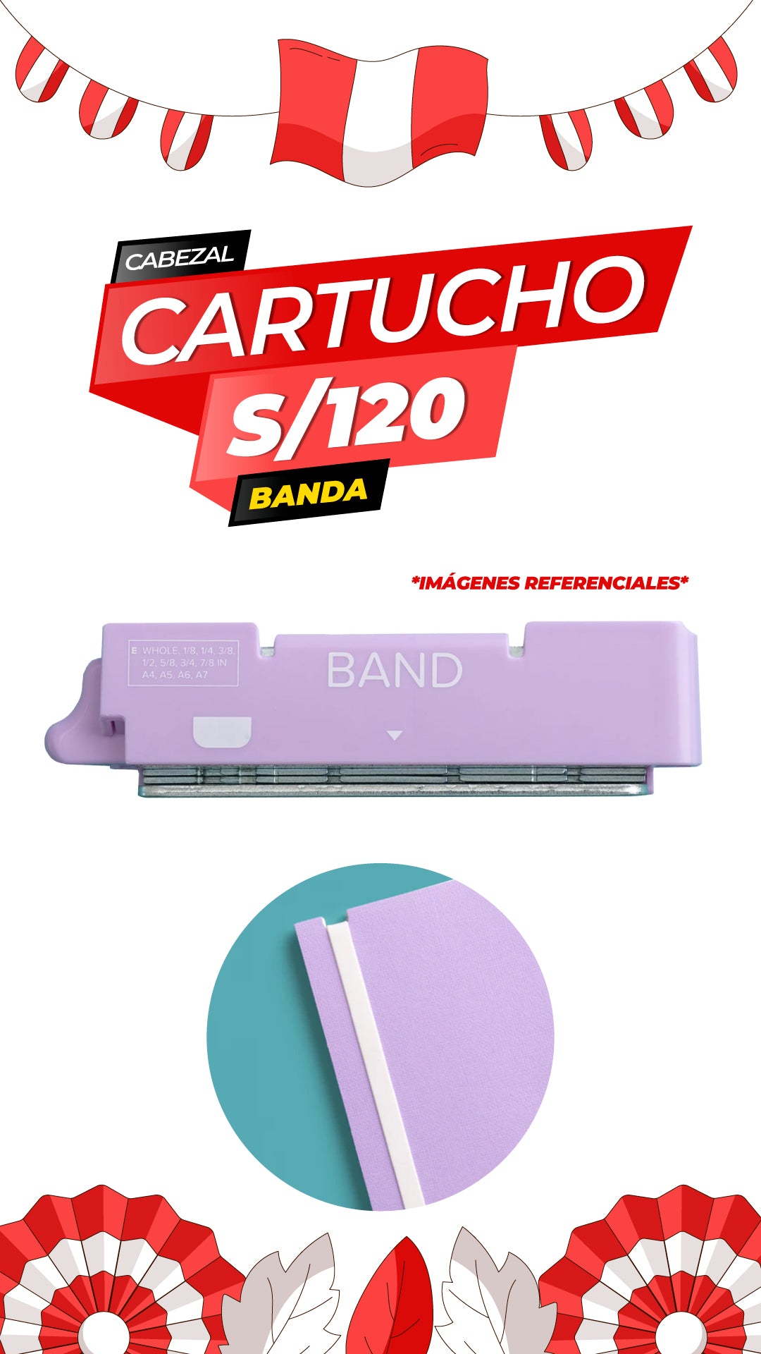WR - CI - CARTUCHO PERFORADO BAND