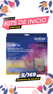 Kit De Grabación en Relieve Manualidades "Repujado" / BROTHER