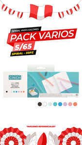 Cinch Binding Wires 30/Pkg-Spiral / We R Makers