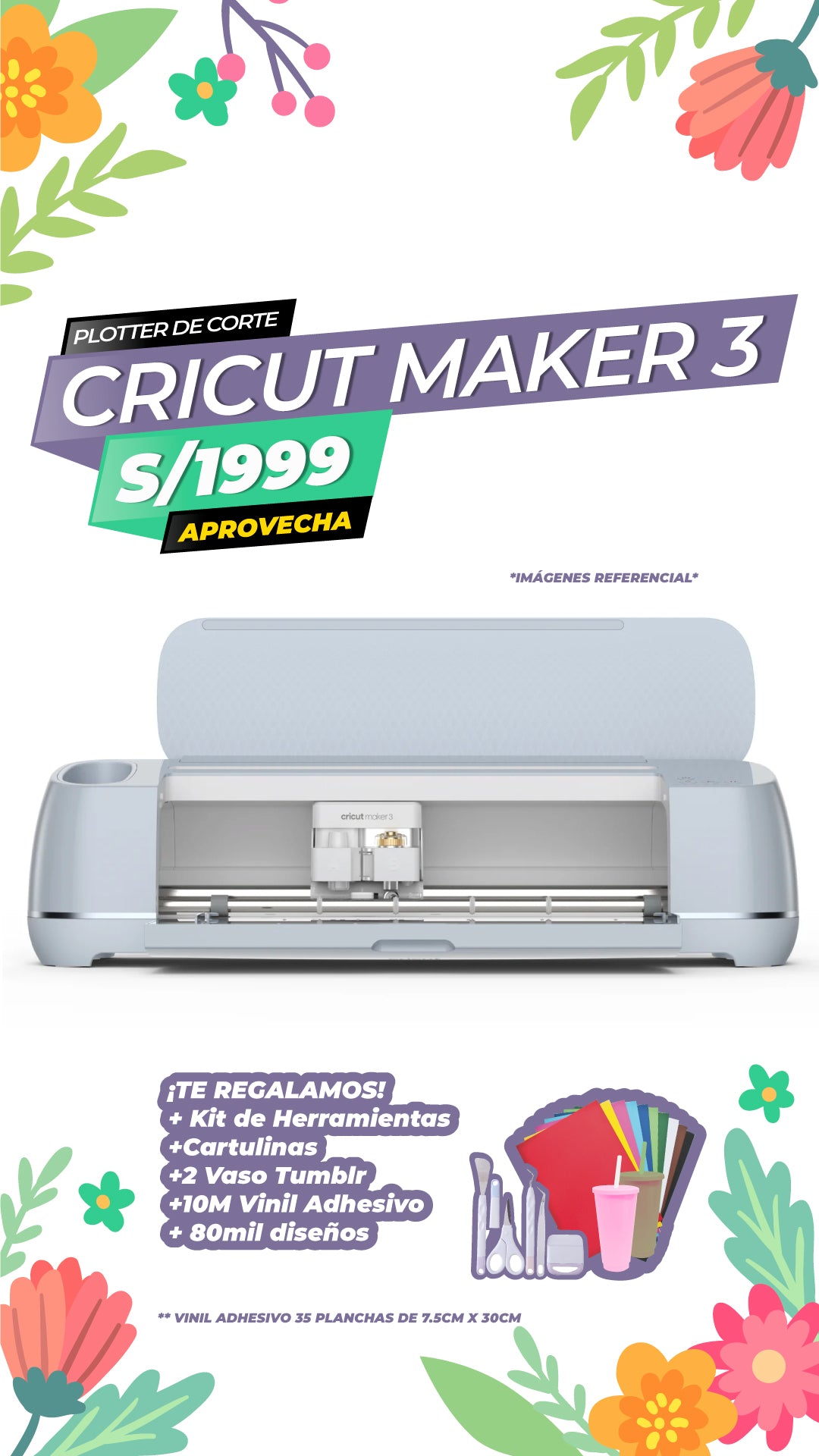 PLOTTER DE CORTE MAKER 3 / CRICUT