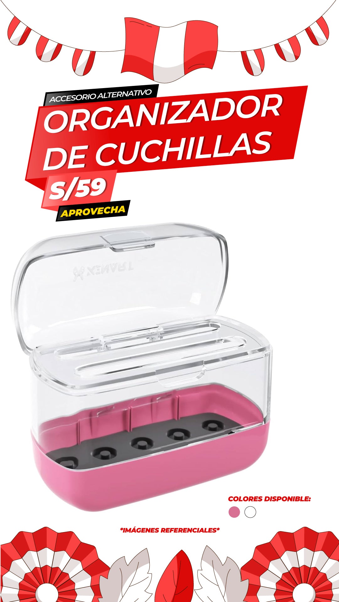 Organizador de Cuchillas Alternativo para Cricut Explore y Cricut Maker