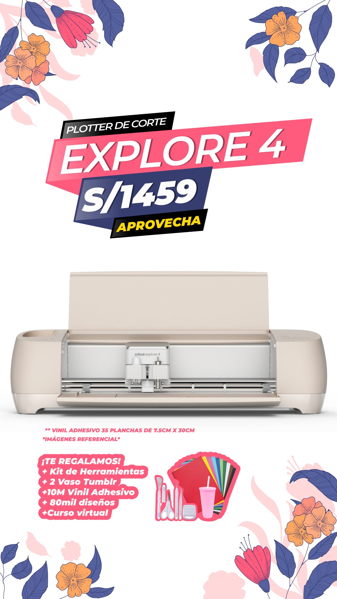 Plotter de Corte Explore 4 / CRICUT