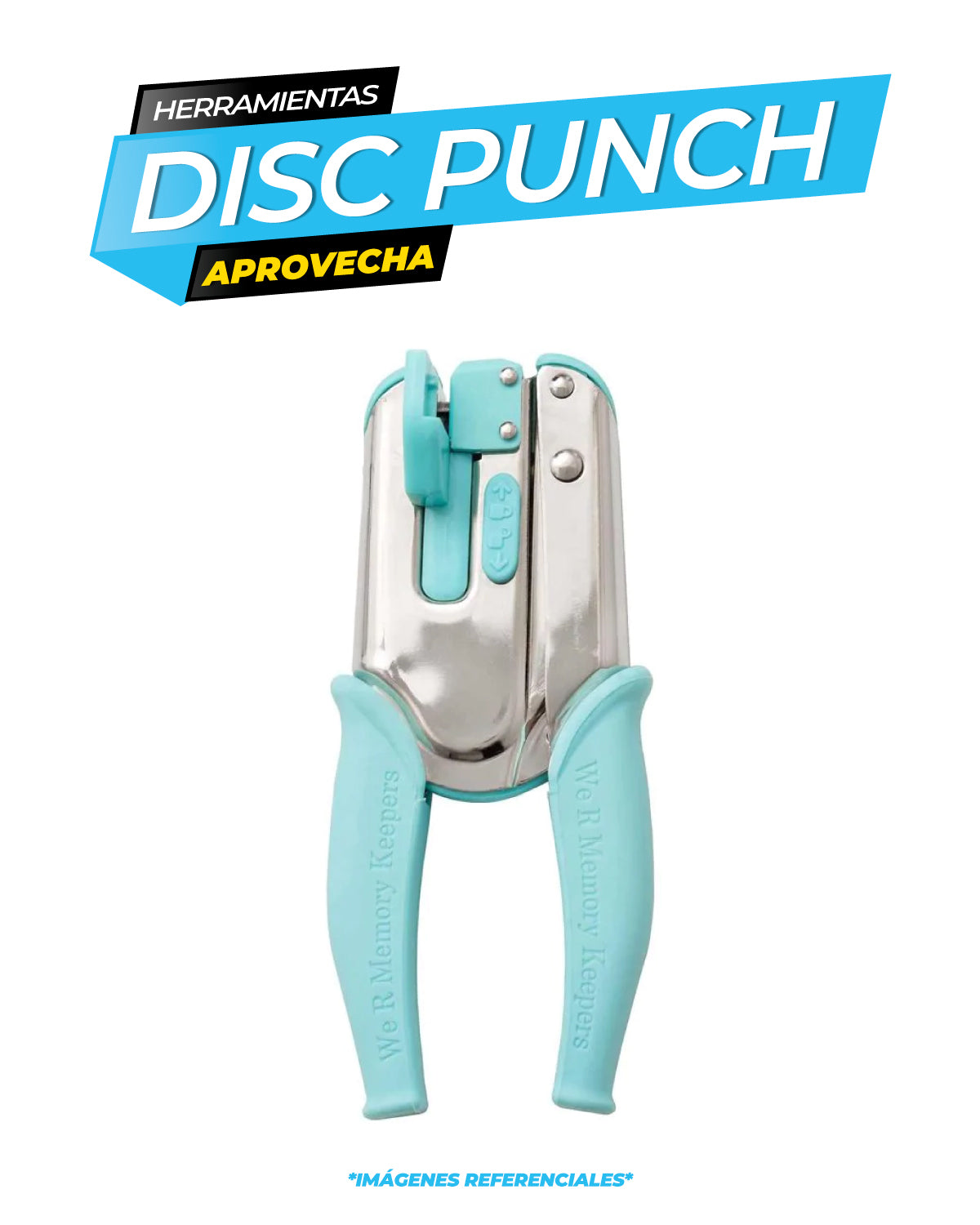 HERRAMIENTA DE PERFORACIÓN CROP-A-DILE DISC POWER PUNCH/ WR