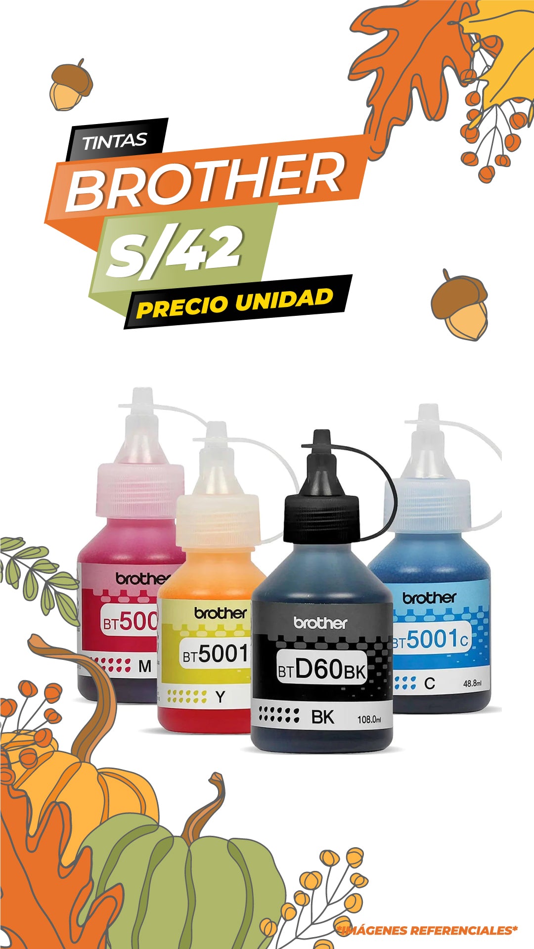 BT5001M Botella de tinta alto rendimiento