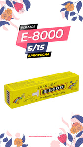 Pegamento E8000 Transparente