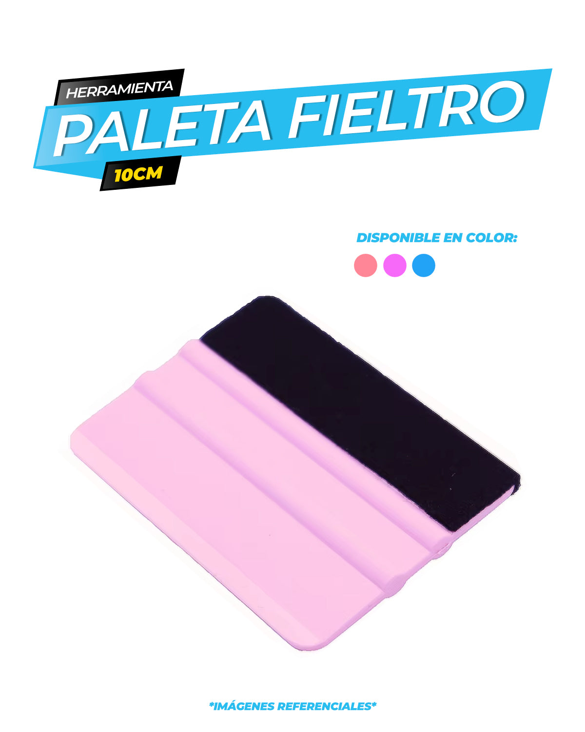 Paleta con Fieltro - 10cm / ALT