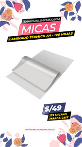 MICAS 175 X 100 UNIDADES A4 / CBIT