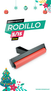 Rodillo de Goma / 14cm