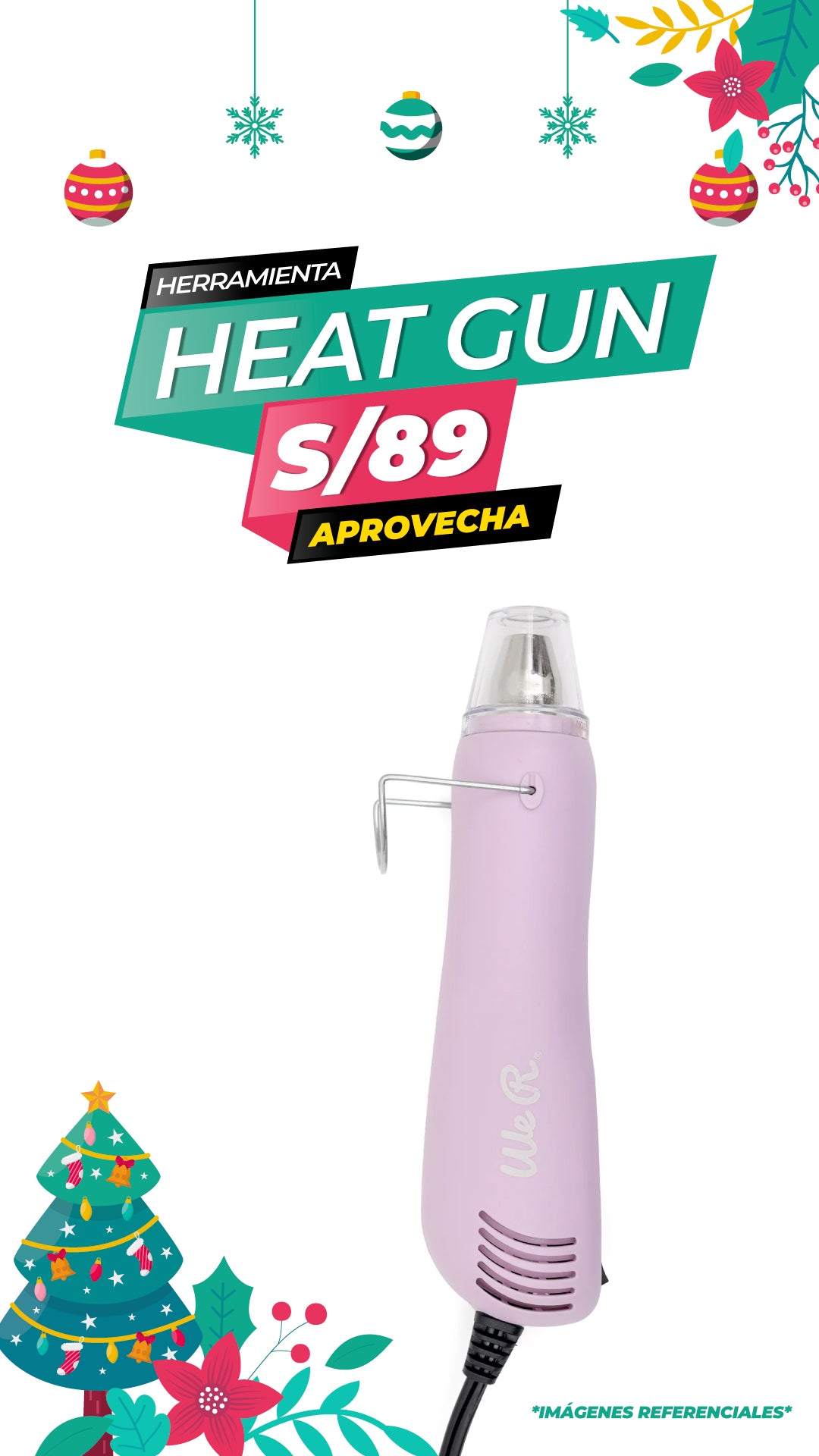 HEAT GUN LILA WE R