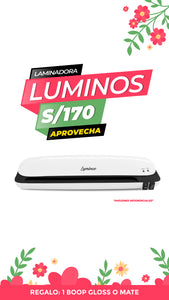Laminadora 33cm Luminos Blanca