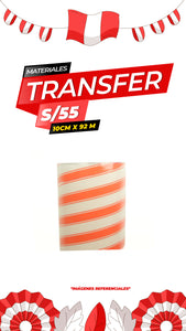 Film Transfer Transparente 10cm x 92mts /ALT