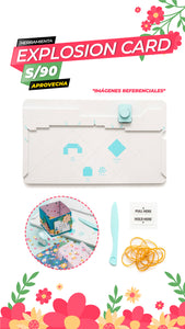Explosion Card Punch Board / We R Makers