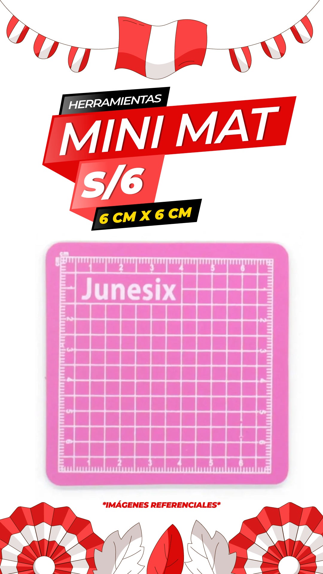 Mini Mat de Corte - 6cm x 6cm / ALT