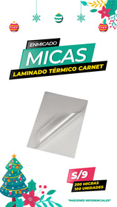 MICAS 200 X 100 UNIDADES DNI