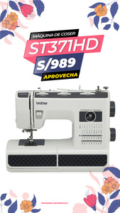 MAQUINA DE COSER ST371HD / BROTHER