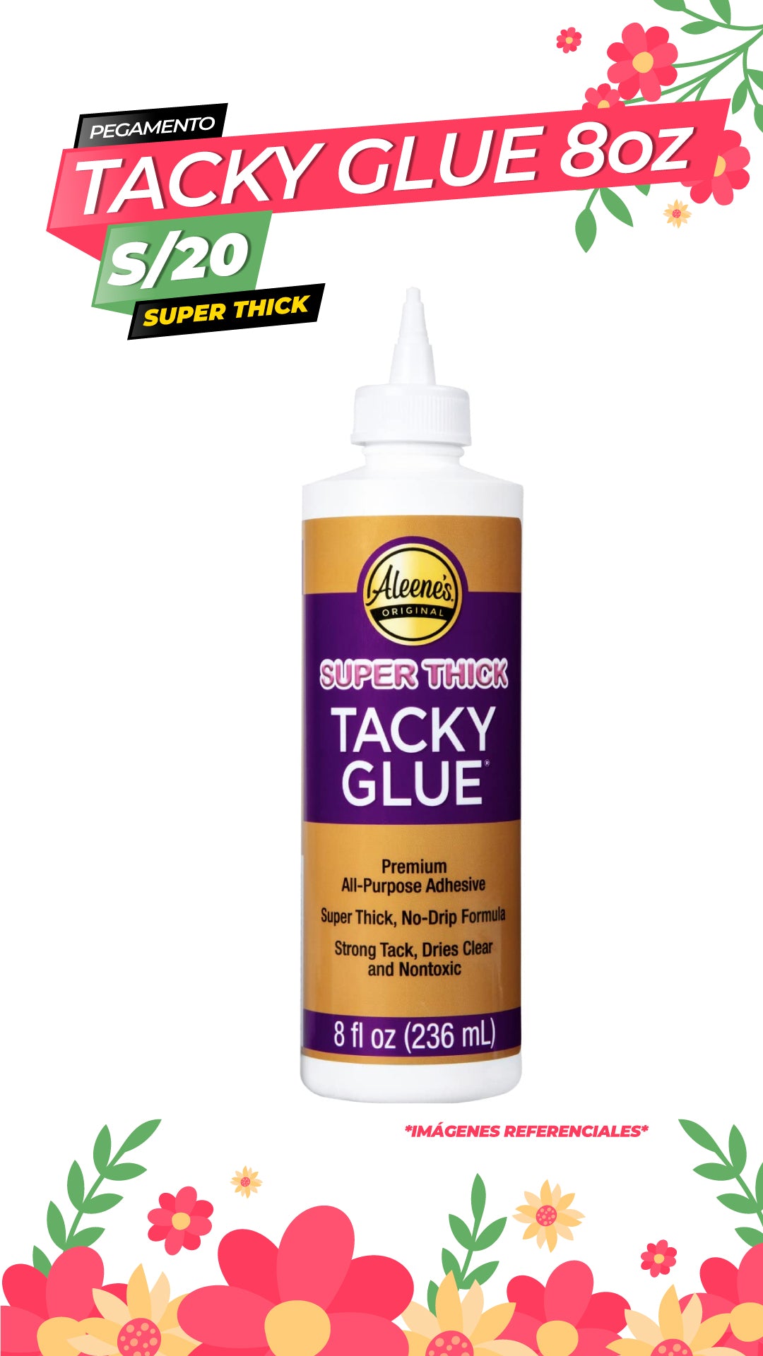 Tacky Glue Super Thick 8oz
