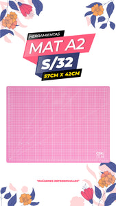 Mat de corte - Rosado / A2