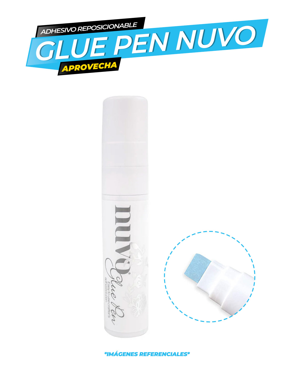 Adhesivo Reposicionable Glue Pen / NUVO
