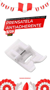 Prensatela Antiadherente - JS2135, BM2800, BM3850, ST371HD, CS6000XL, SH7700, NV970DL (SA114) / BROTHER
