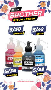 BT5001M Botella de tinta BROTHER