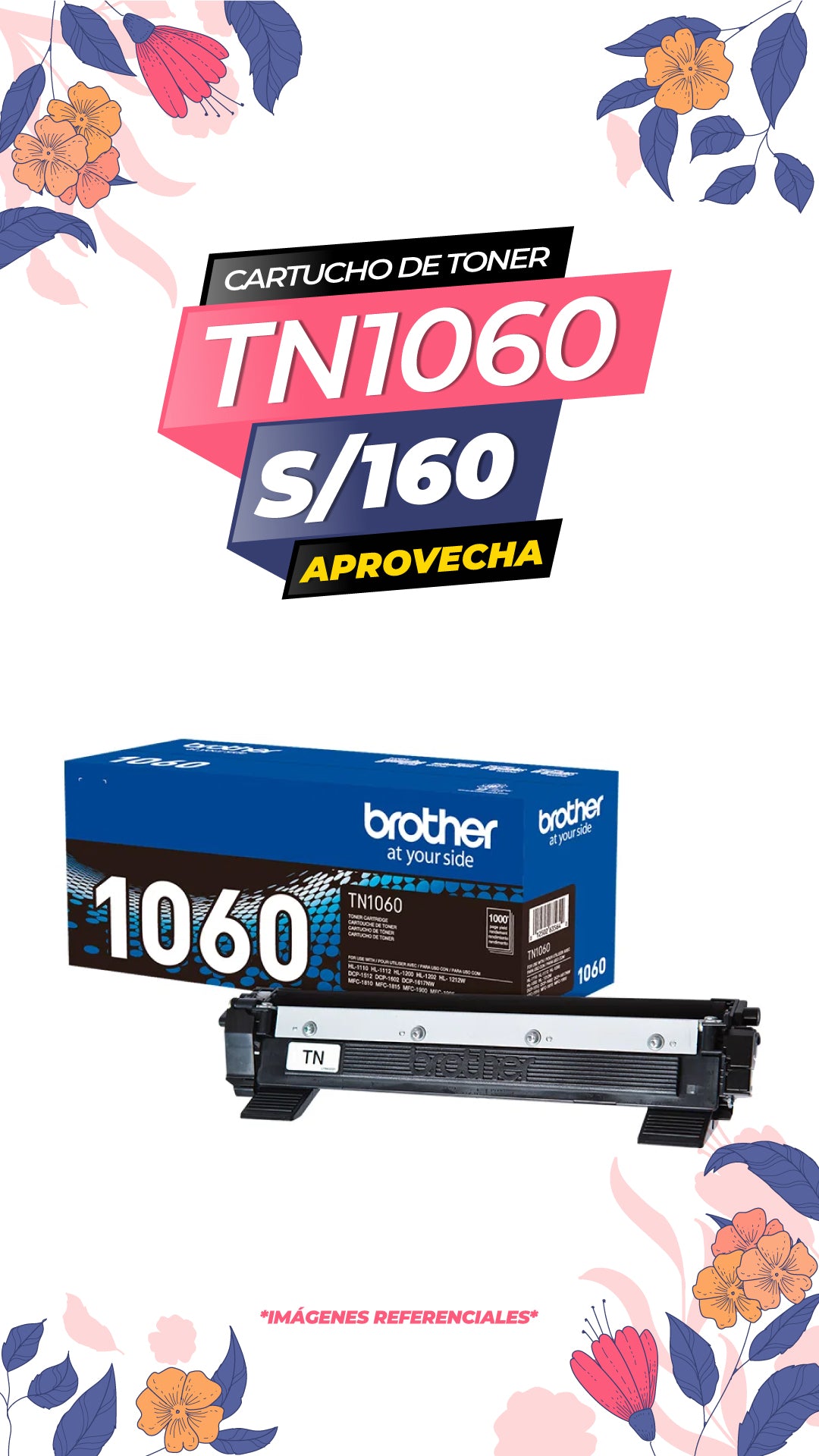 Tóner negro - TN1060