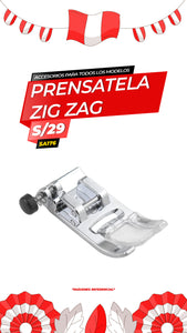 Prensatela Zig Zag - (SA176) / BROTHER