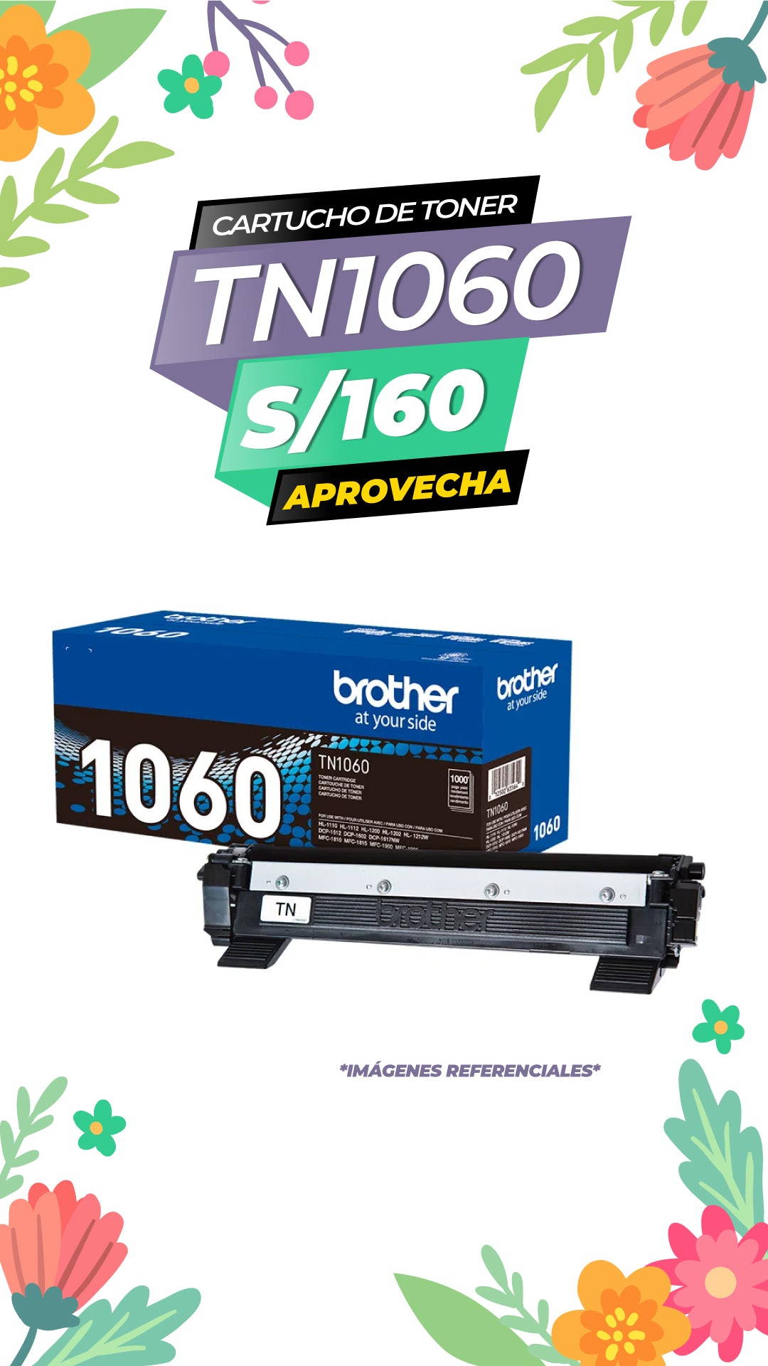 Tóner negro - TN1060
