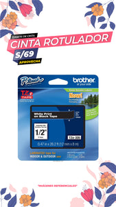 Cinta laminada Brother TZe-335