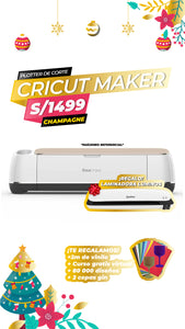 Máquina Cricut Maker Champagne