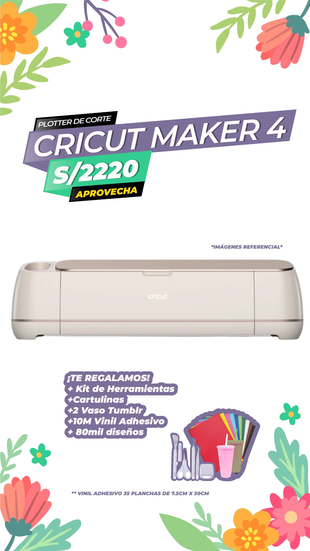 PLOTTER DE CORTE MAKER 4 / CRICUT