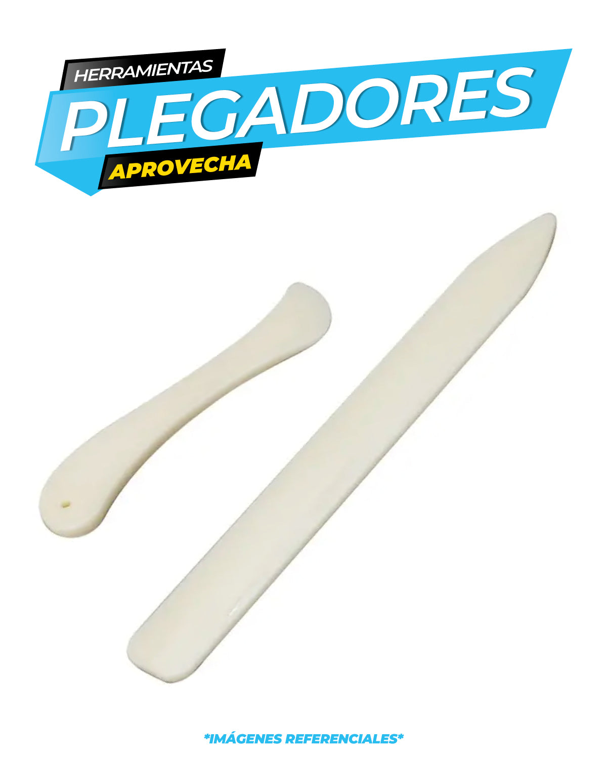 Plegadores para Manualidades y Encuadernación - Pack 02 / ALT