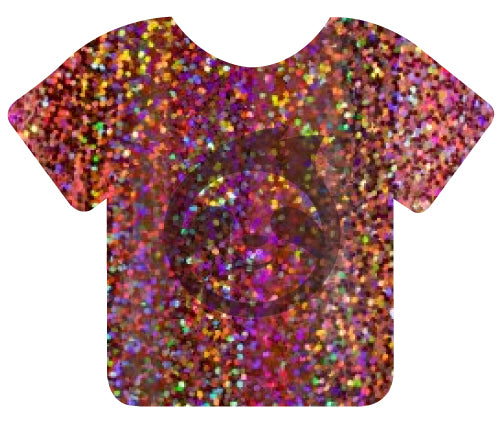 Vinil textil PU HOLOGRÁFICO 30CM X 50CM