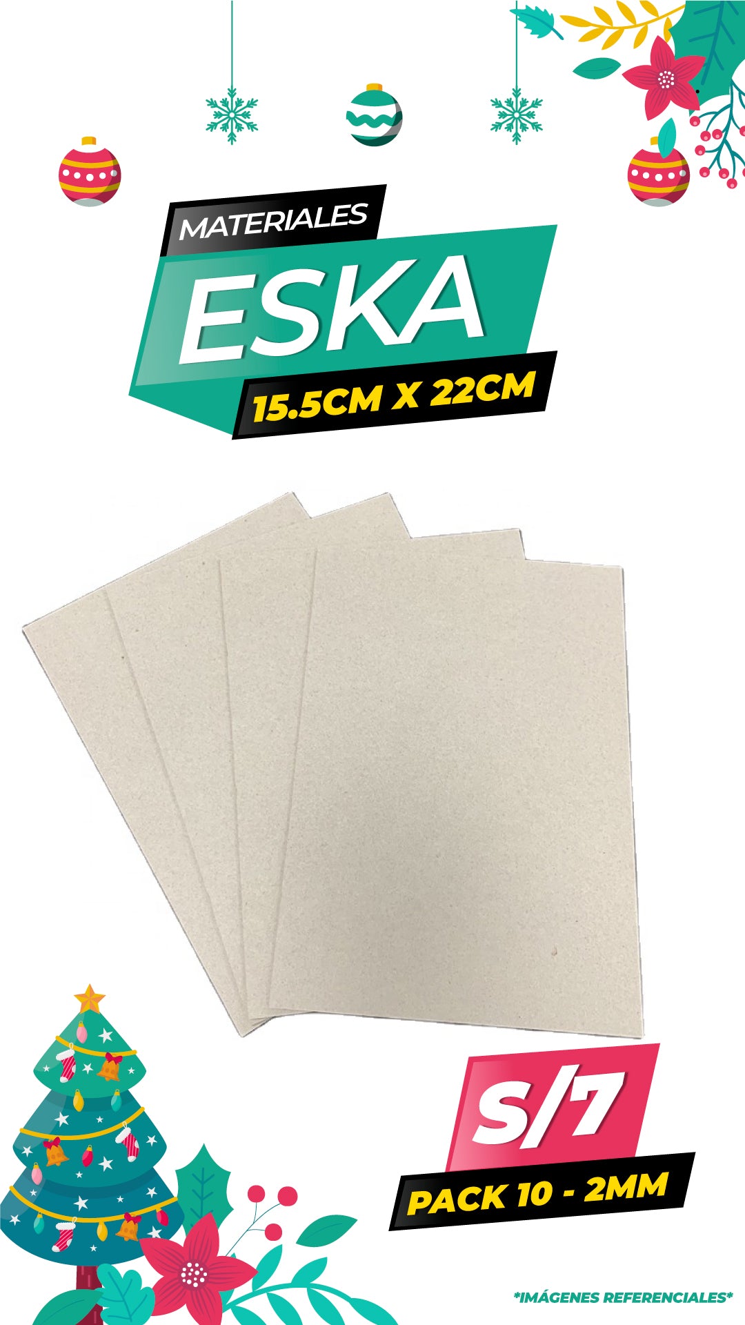 Carton Eska 2mm packx10 / A5