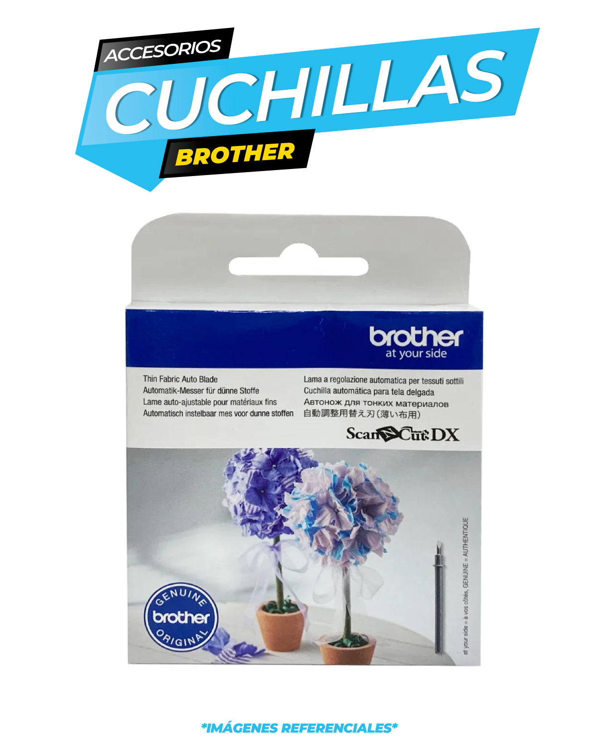 Repuesto Cuchilla Automática para Tela Delgada / BROTHER