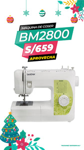 MAQUINA DE COSER BM2800 / BROTHER