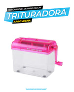 Cargar imagen en el visor de la galería, TRITURADORA DE PAPEL 12.5CM / ALT
