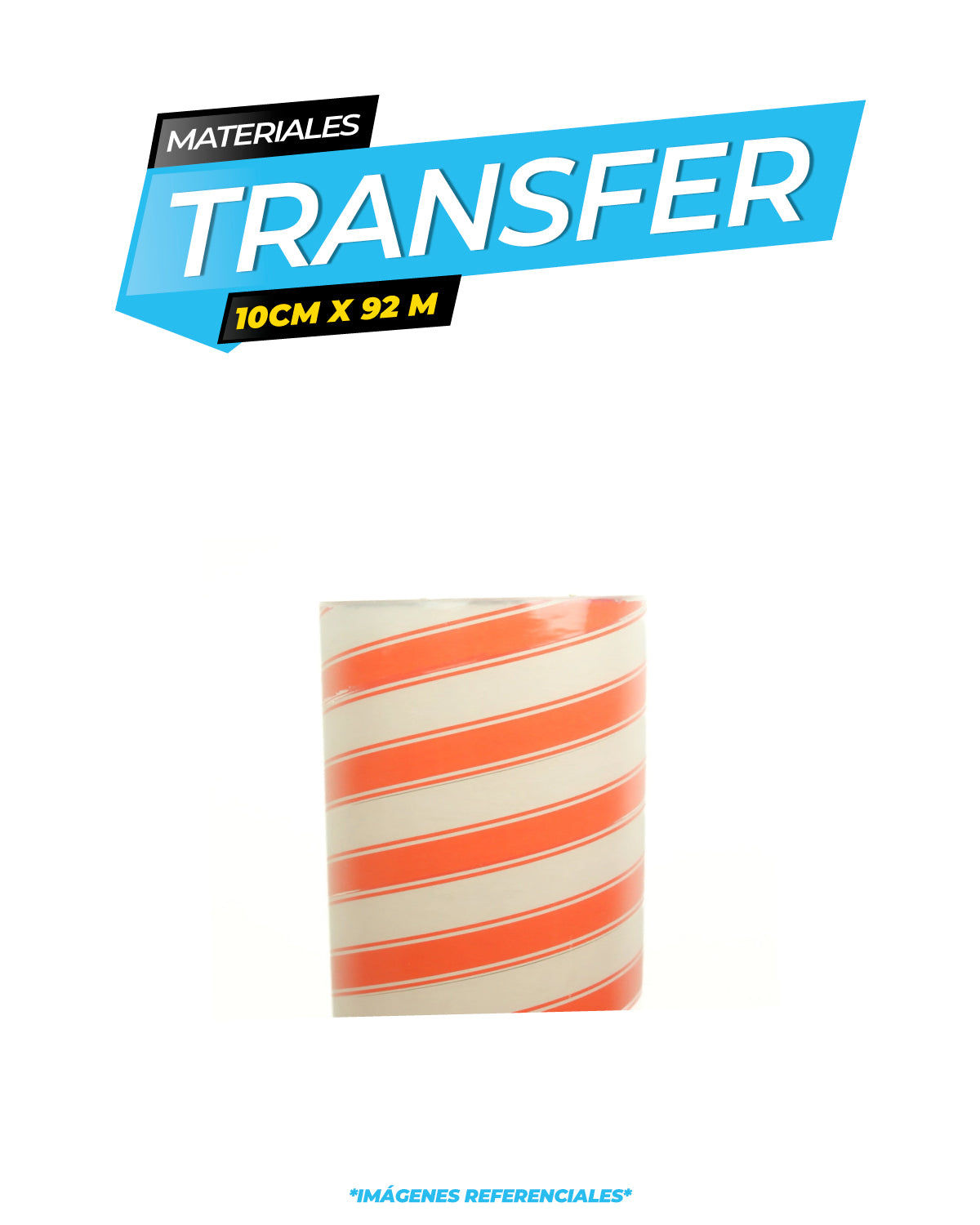 Film Transfer Transparente 10cm x 92mts /ALT